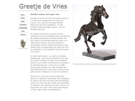 Greetje de Vries Beeldhouwster