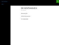 De Gentiaan B.v.