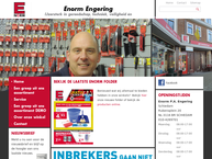 Website van P.a. Engering Schiedam B.v. 