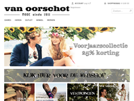 Website van Van Oorschot Mode Bv 
