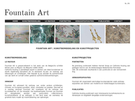 Website van Fountain art 