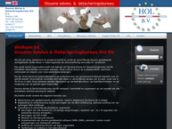 Website van Douane Adv. & Detach.bur. Hol B.v. 
