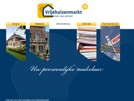Website van Vrijehuizenmarkt Venlo e.o. 