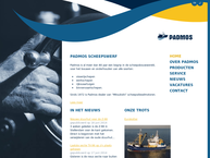 Website van Padmos Stellendam BV 