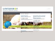 Website van Lintjeshof Gezelschapsdieren B.v. 