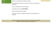 Website van IJssalon-Pizzeria LA Strada 