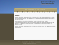 Website van José van der Wegen Tekst 