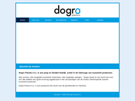Website van Dogro Plastics B.v. 