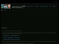 Website van Mozaïq 