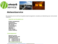 Website van Networkservice B.v. 