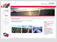 Website van Gto Transeuropean B.v. 