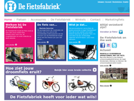 Website van C.H. van Damme t.h.o.d.n. De Fietsfabriek 
