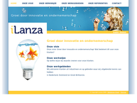 Website van LANZA B.V. 