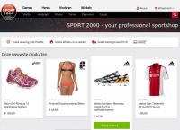 Website van M.c. Duijs H.o.d.n. Sport2000 Voorburg 
