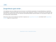 Zorgprofessie Organisatieontwikkeling & Innovatie