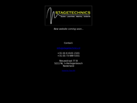 Website van Stagetechnics 
