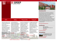 Website van Kruse Infra en Sloopwerken B.v. 