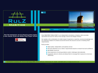 Website van Rulz Maritime Consultancy B.v. 