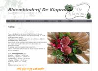 Bloembinderij, de Klaproos