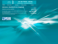 Website van Van der Heide - Advies 