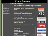 Frans Goosen, Meubelstofferingen