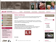 Website van Allerzorg Dronten- Biddinghuizen 