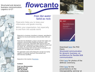 Website van Flowcanto 