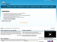 Website van Interword B.v. 