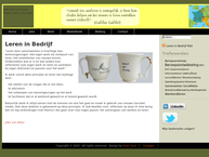 Website van Vanalten, Leren in Bedrijf 