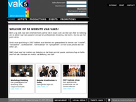Website van VAK 5 B.V. 