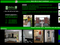 Website van Idebo 