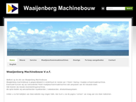 Website van Waaijenberg Machinebouw V.o.f. 