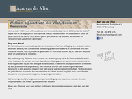 Aannemer Aart van der Vlist Interieur & Bouw/renovatie