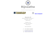 Website van Rijnzathe B.v. 