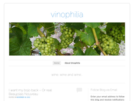 Website van Vinophilia 