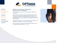 Website van Optimim 