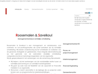 Website van Roosemalen & Savelkoul B.v. 