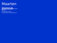 Maarten Joosse