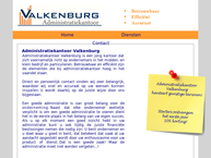 Website van Administratiekantoor Valkenburg 