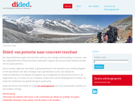 Website van Dided 