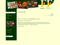 Website van Café- Zaal FF naar Steef 