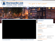 Website van Deurwaarderskant. Hanemaaijer De Boer & Prtn. Vest. Lelystad 