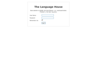 Website van The Language House 