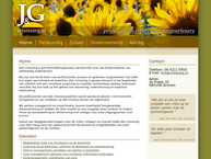 Website van J & G B.V. 