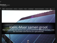 Website van Qontact Electrotechniek De Meern 