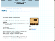 Website van Waltec 