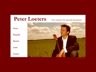Website van Live Music for Special Moments 