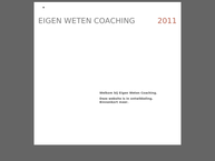Eigen Weten Coaching