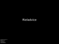 Rieladvice