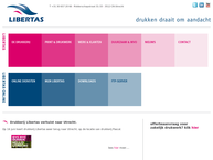 Website van Libertas Prepress Service B.v. 
